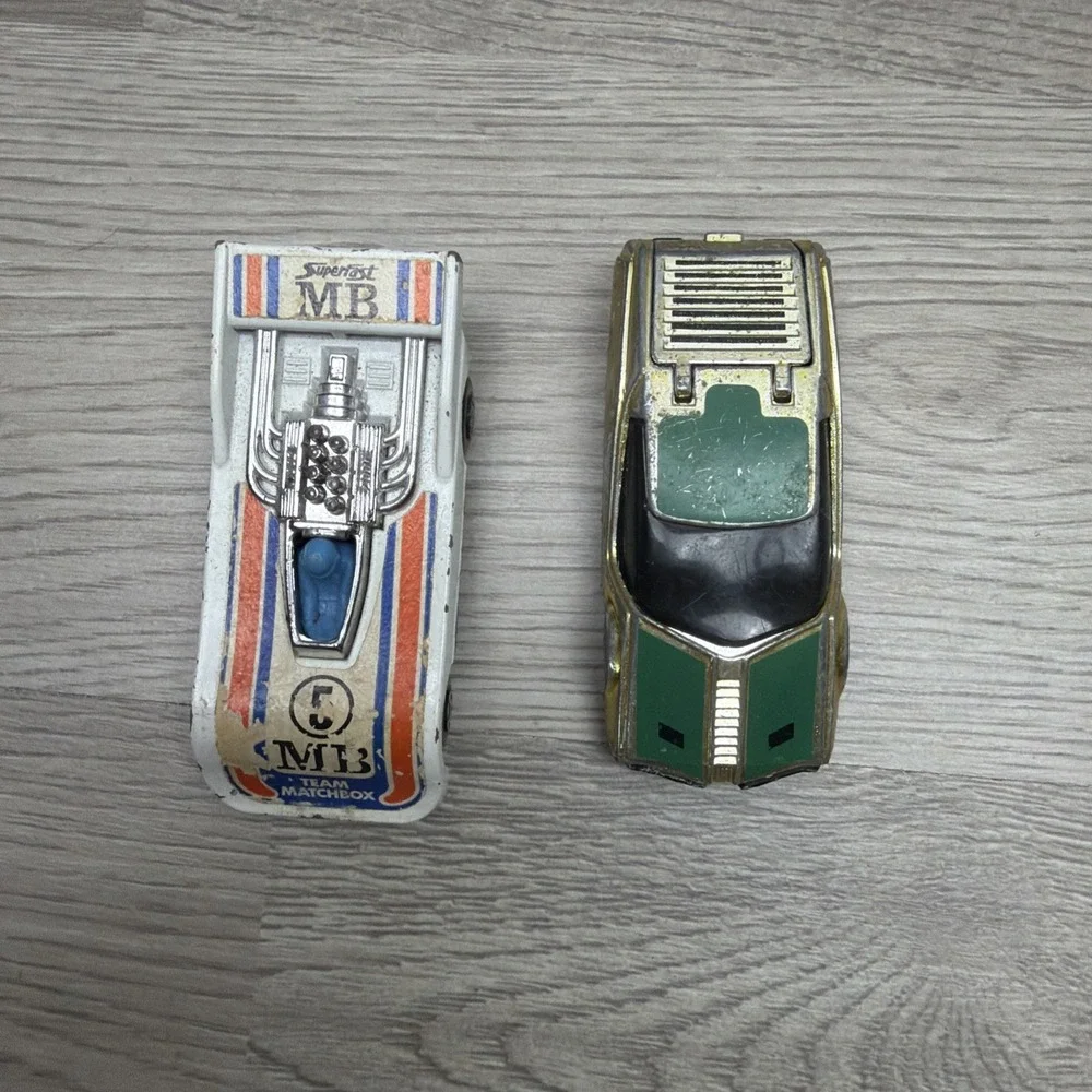 VTG  1974 Matchbox Lesney Superfast No. 56 Hi-Tailer & 1973 Superfast 